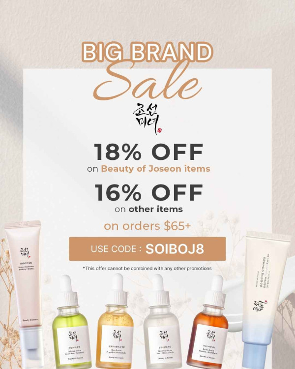 Proof of coupon - Beauty Amora - Beauty Amora discount code: Save 18% on Beauty of Joseon Orders Over $65 - Expired