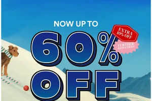ENDS MIDNIGHT: Up to 60% off + extra 10%