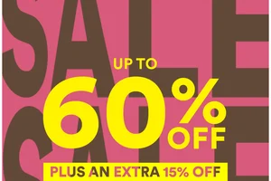 Extra 15% off sale ends midnight