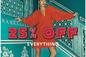 Quick, 25% off everything ends midnight