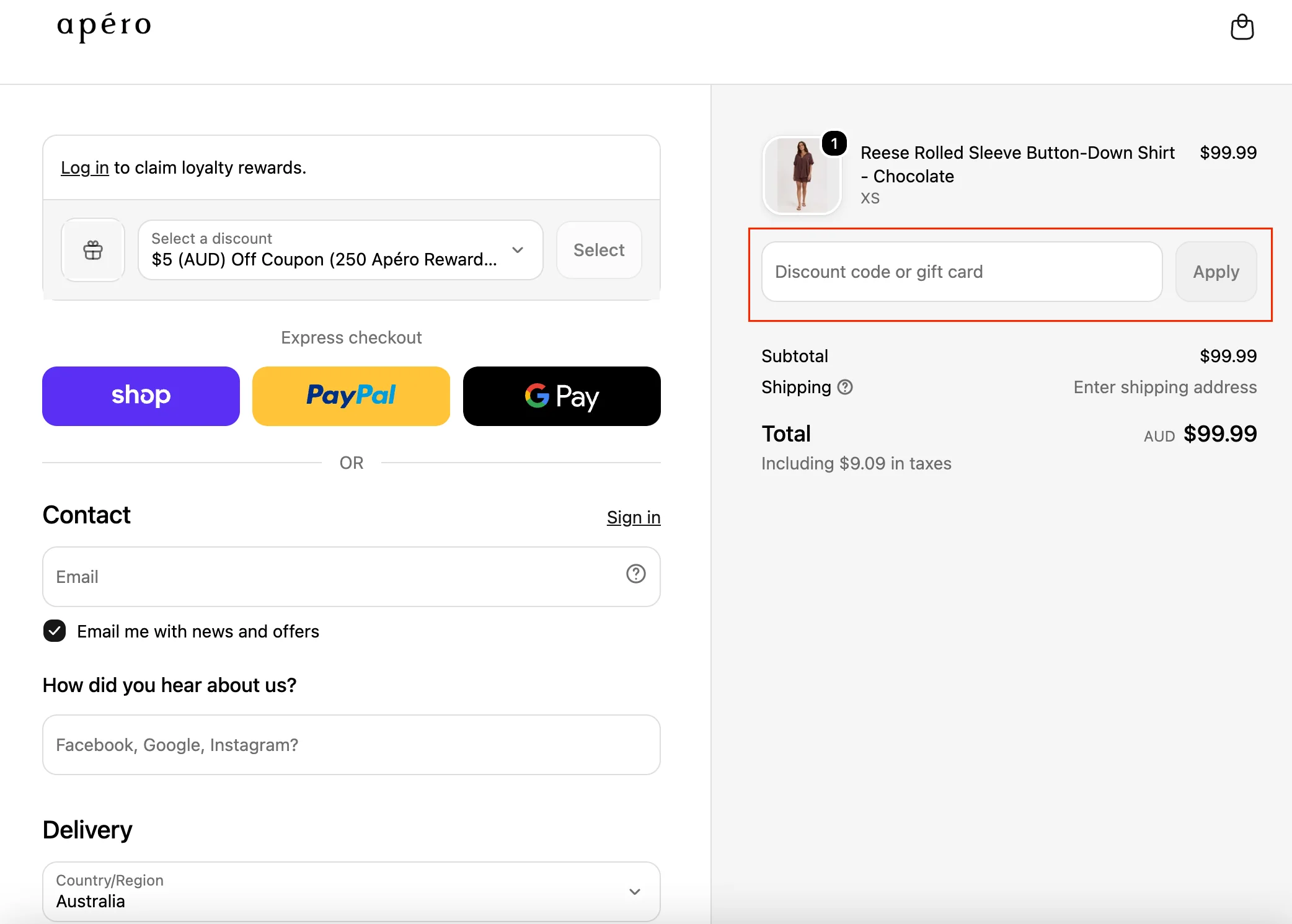 How to use a working promo code? - Apero Label