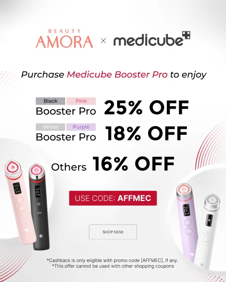 Proof of coupon - Beauty Amora - Beauty Amora Booster Pro sale [[18% off]] plus others 16% off