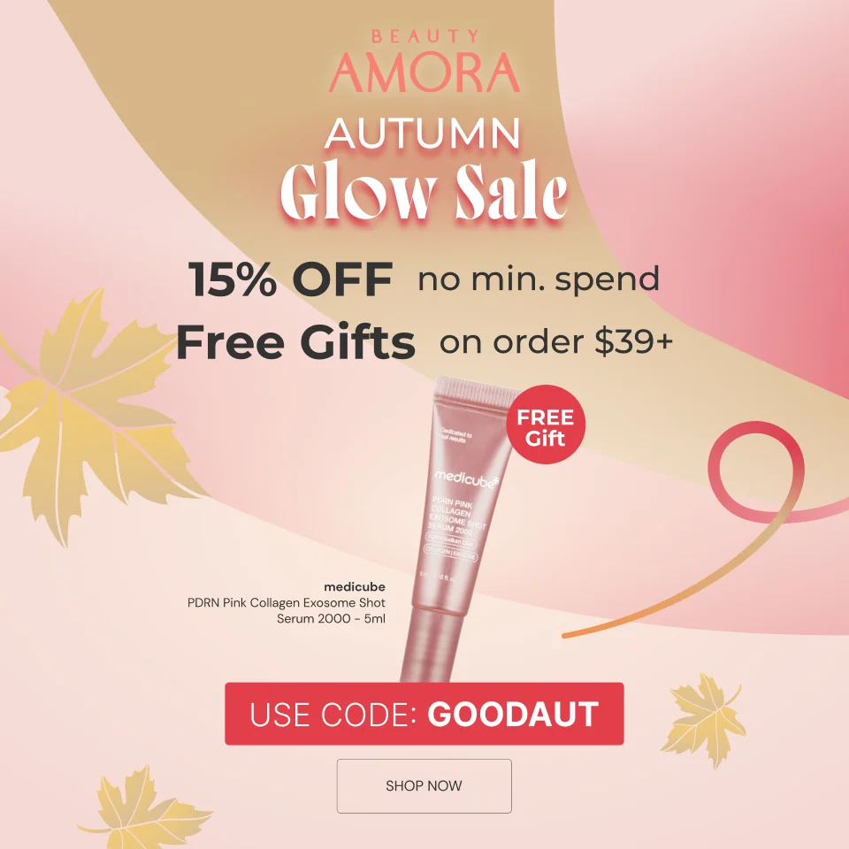 Proof of coupon - Beauty Amora - Beauty Amora coupon code: special offer on Medicube PDRN pink collagen exosome serum [[Special offer]]