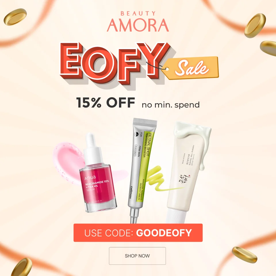 Proof of coupon - Beauty Amora - Beauty Amora EOFY sale [[15% off]] sitewide, no minimum spend