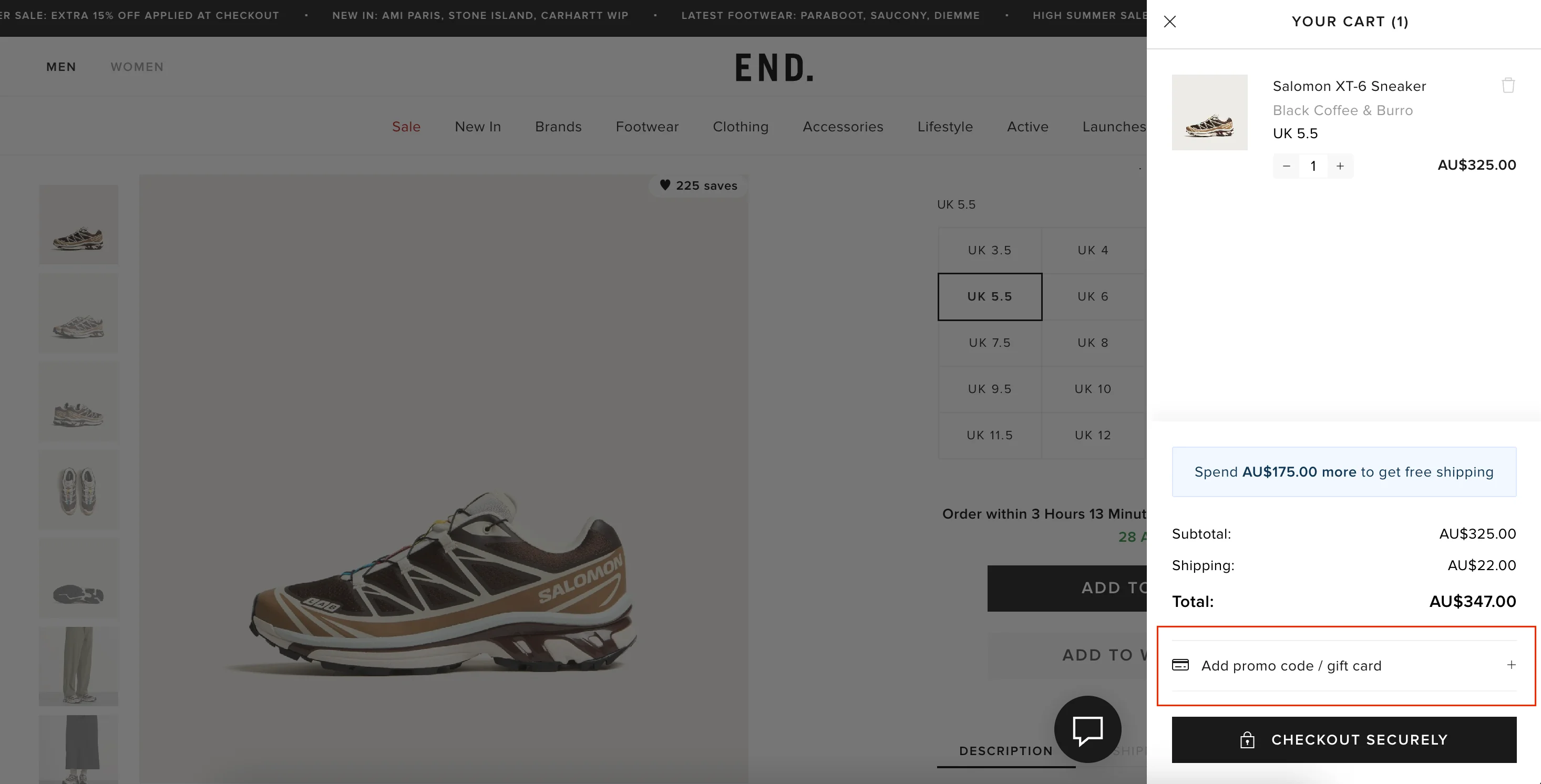 How to use a working promo code? - Endclothing