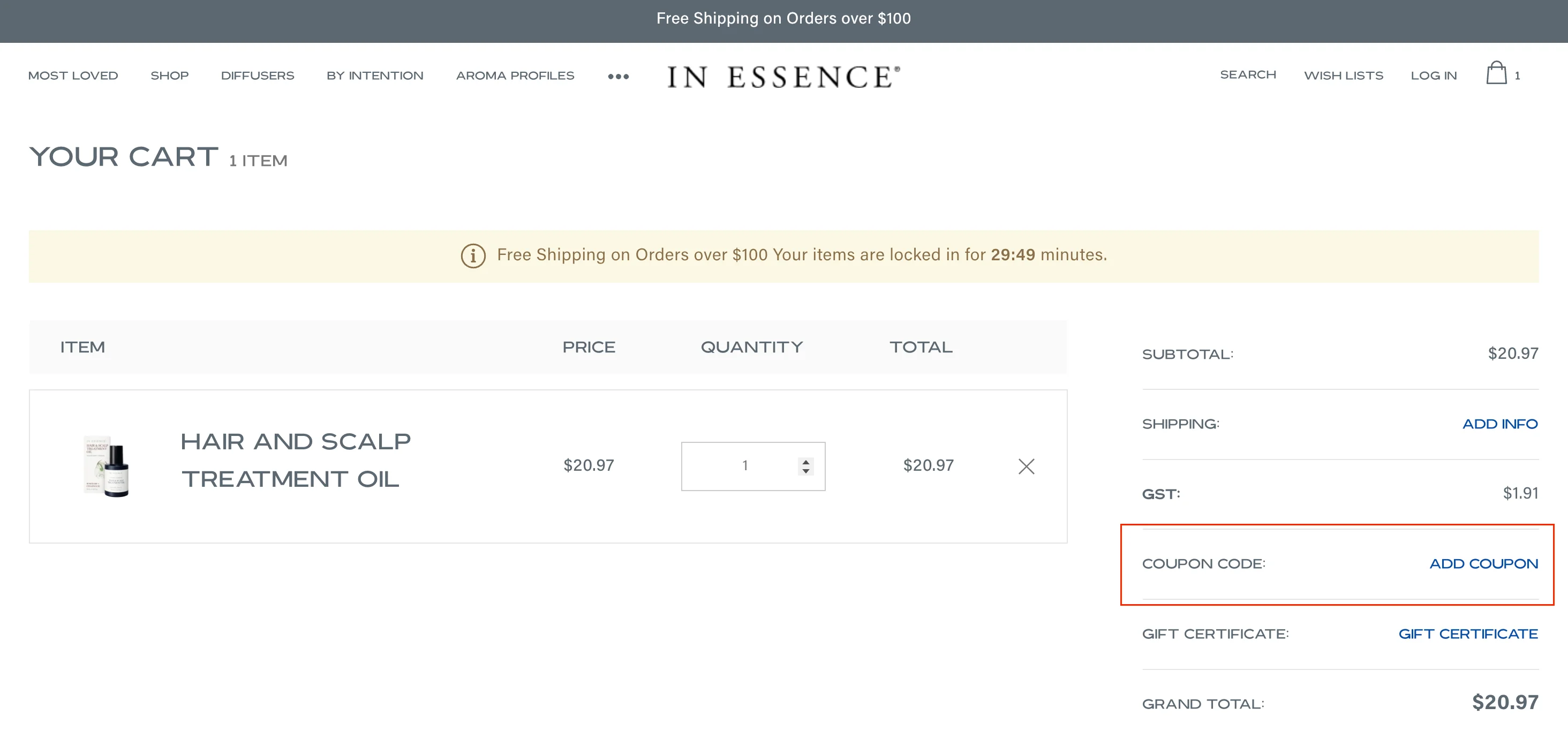 How to use a working promo code? - In Essence