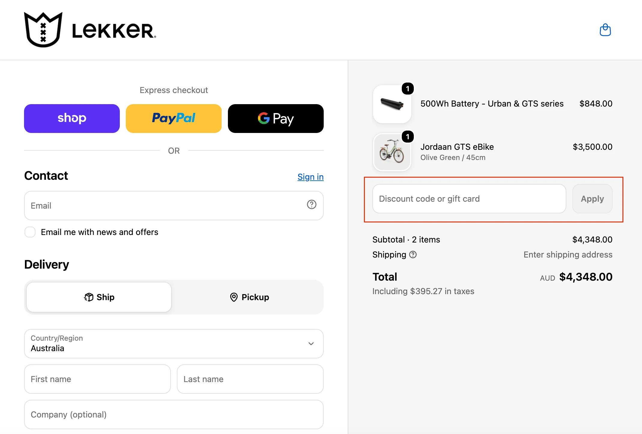 Do you have your own Lekker Bikes discount code? - Lekker Bikes
