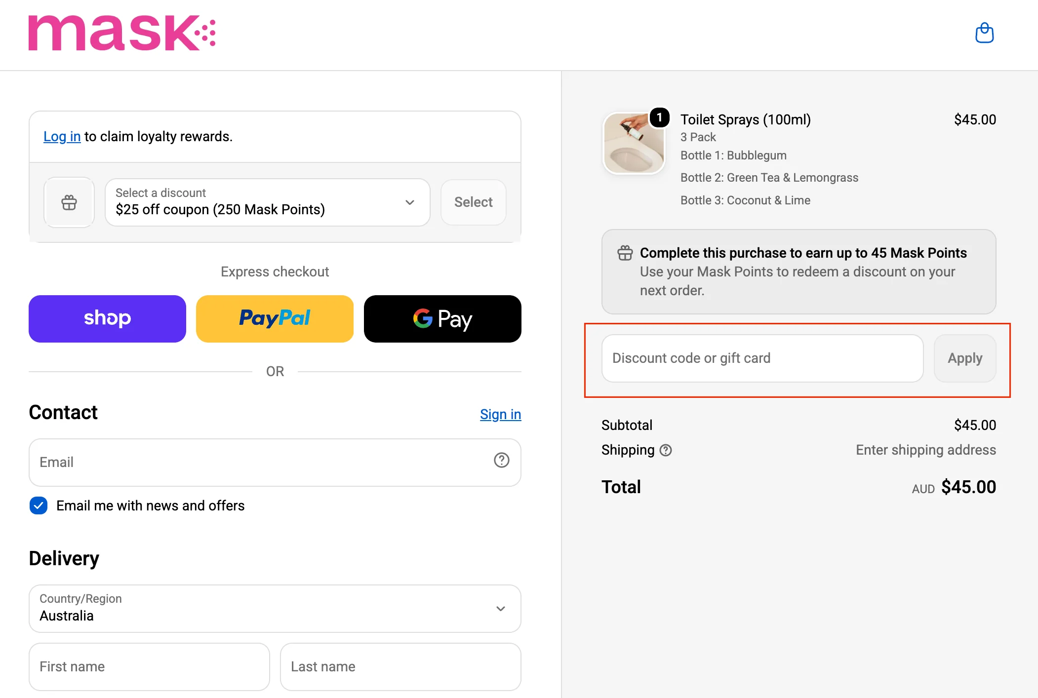 Do you have your own Maskco discount code? - Maskco