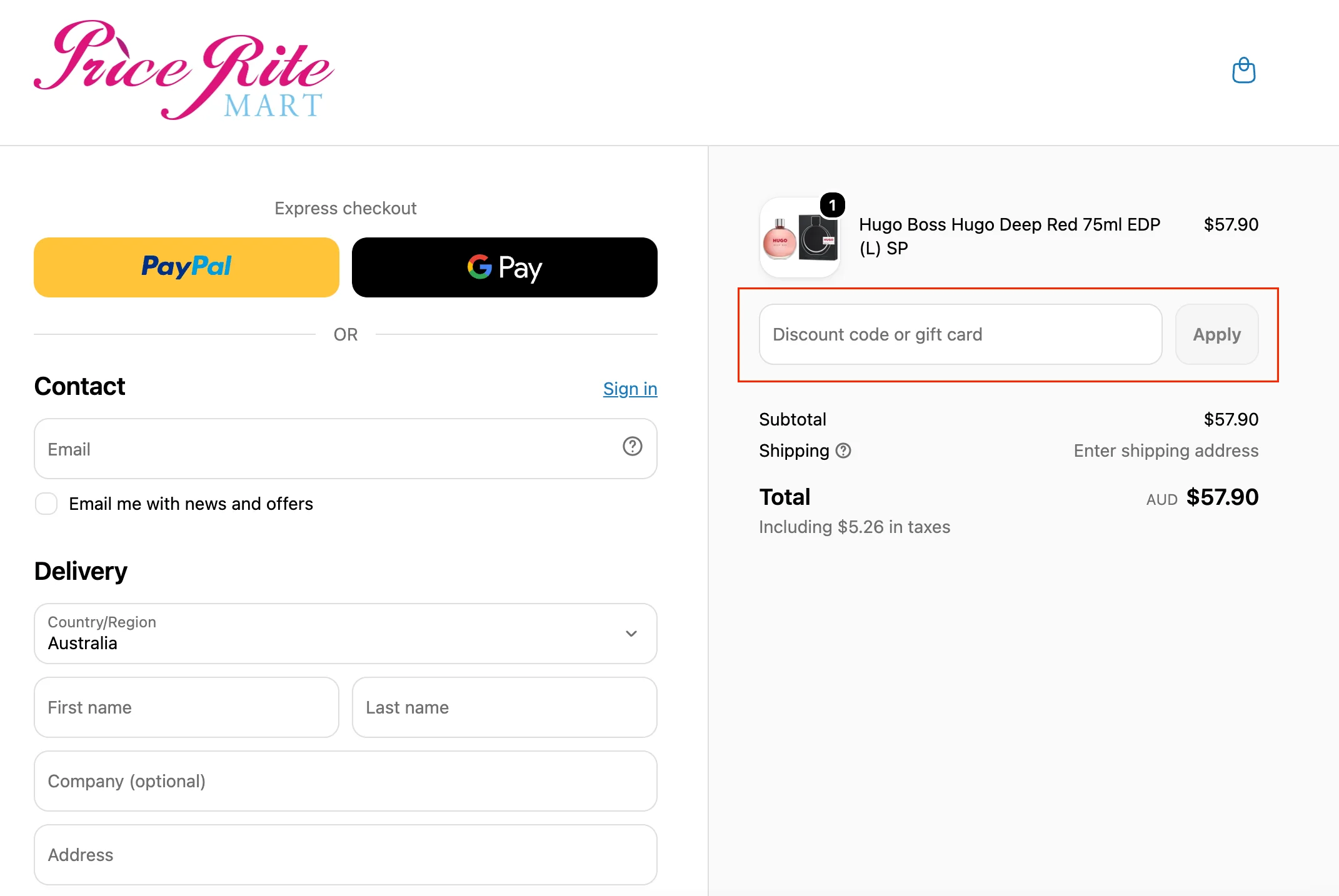 How to use a working promo code? - Price Rite Mart