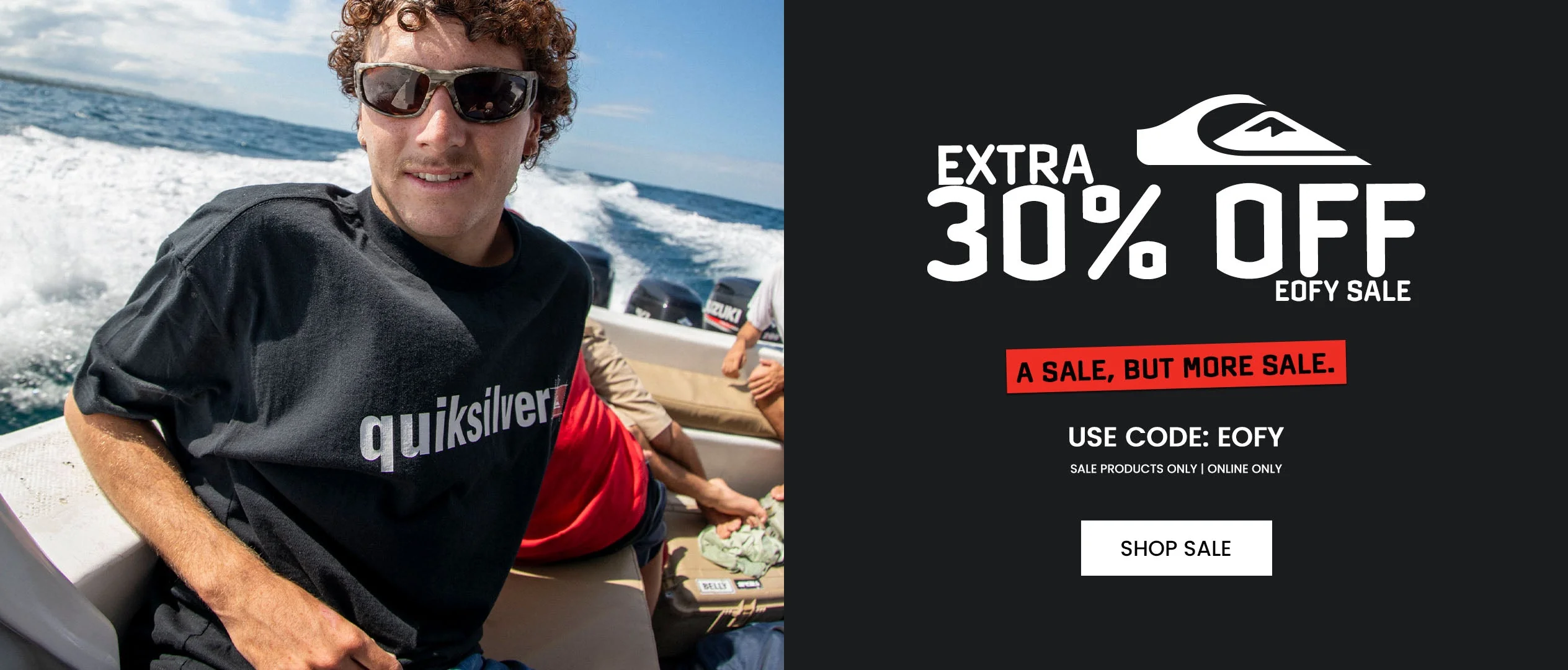 Proof of coupon - Quiksilver - Quiksilver EOFY sale: 30% off selected sale items [[30% off]]