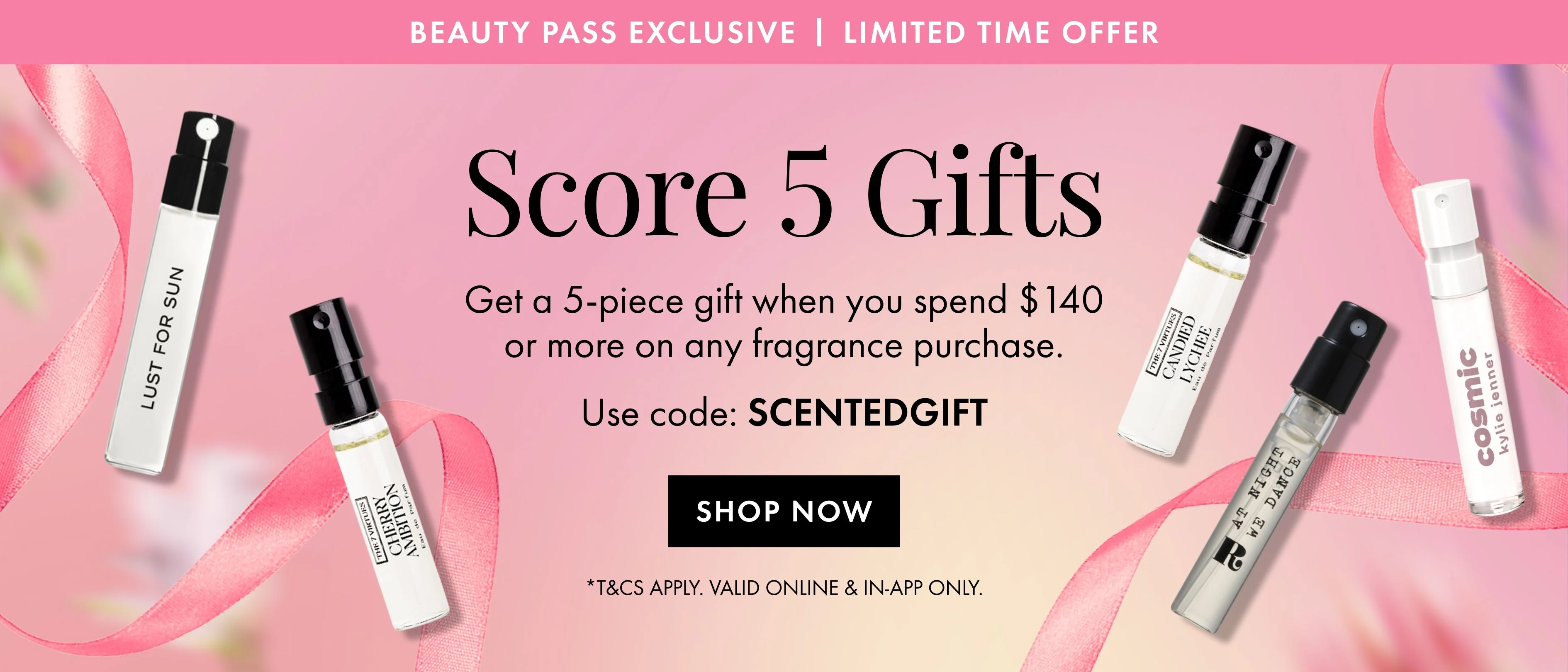 Proof of coupon - Sephora - Sephora fragrance gift coupon code: [[5-piece gift]] on $140+ purchase