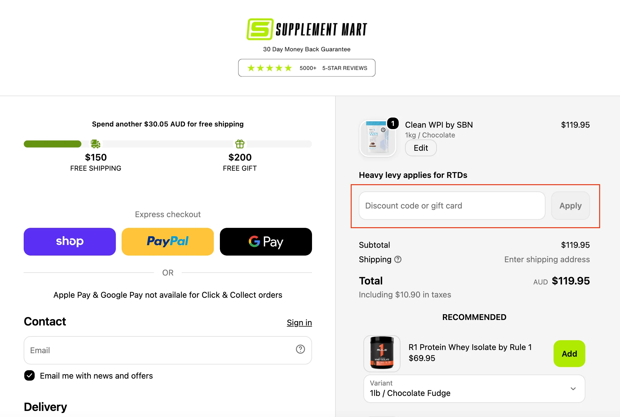Do you have your own Supplement Mart discount code? - Supplement Mart